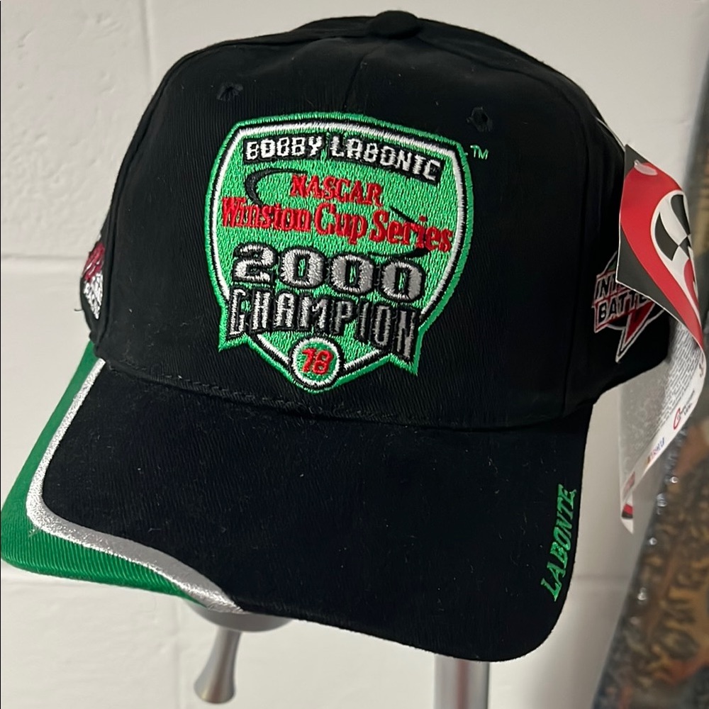 vintage Bobby Labonte NASCAR Winston Cup Series 2000 Champion hat new with tags